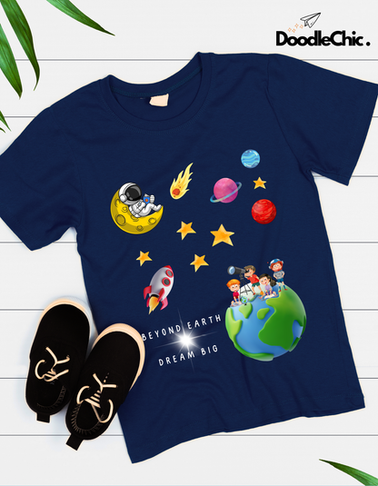 Beyond Earth Dream Big - Navy Blue