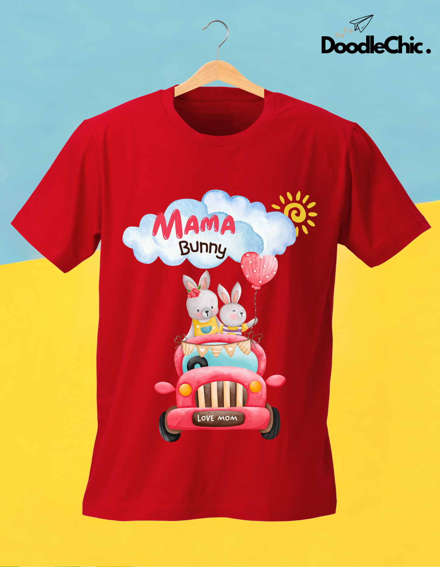 Mama Bunny Love - Red