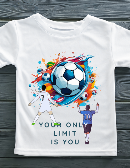 Soccer - Your Only Limit is You - White