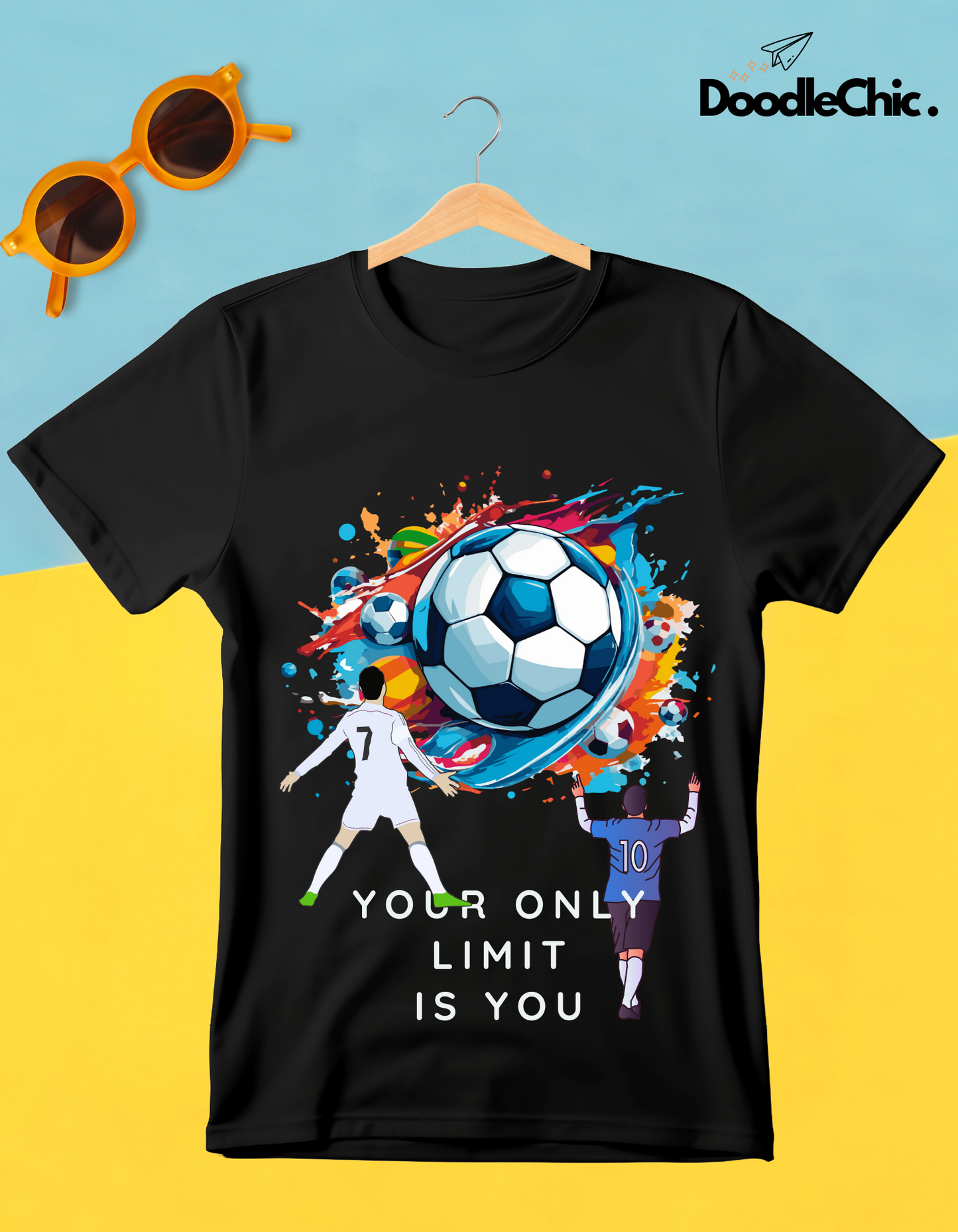 Soccer - Your Only Limit is You - Black