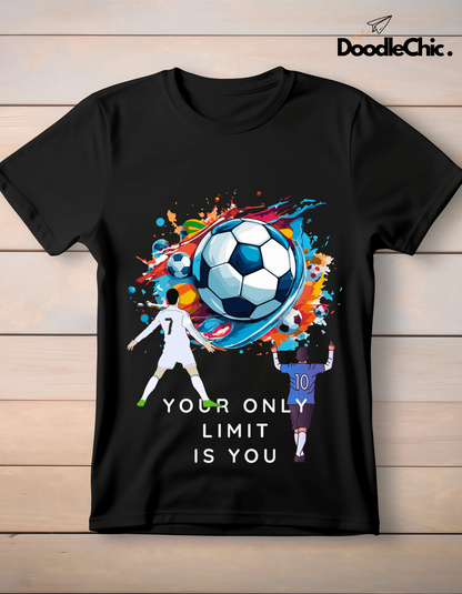 Soccer - Your Only Limit is You - Black