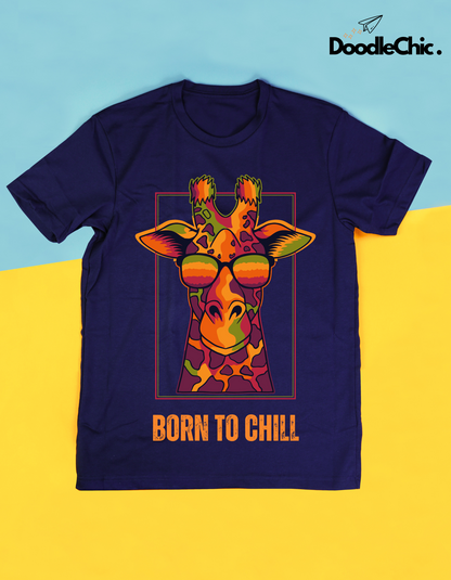 Born to Chill - Navy Blue