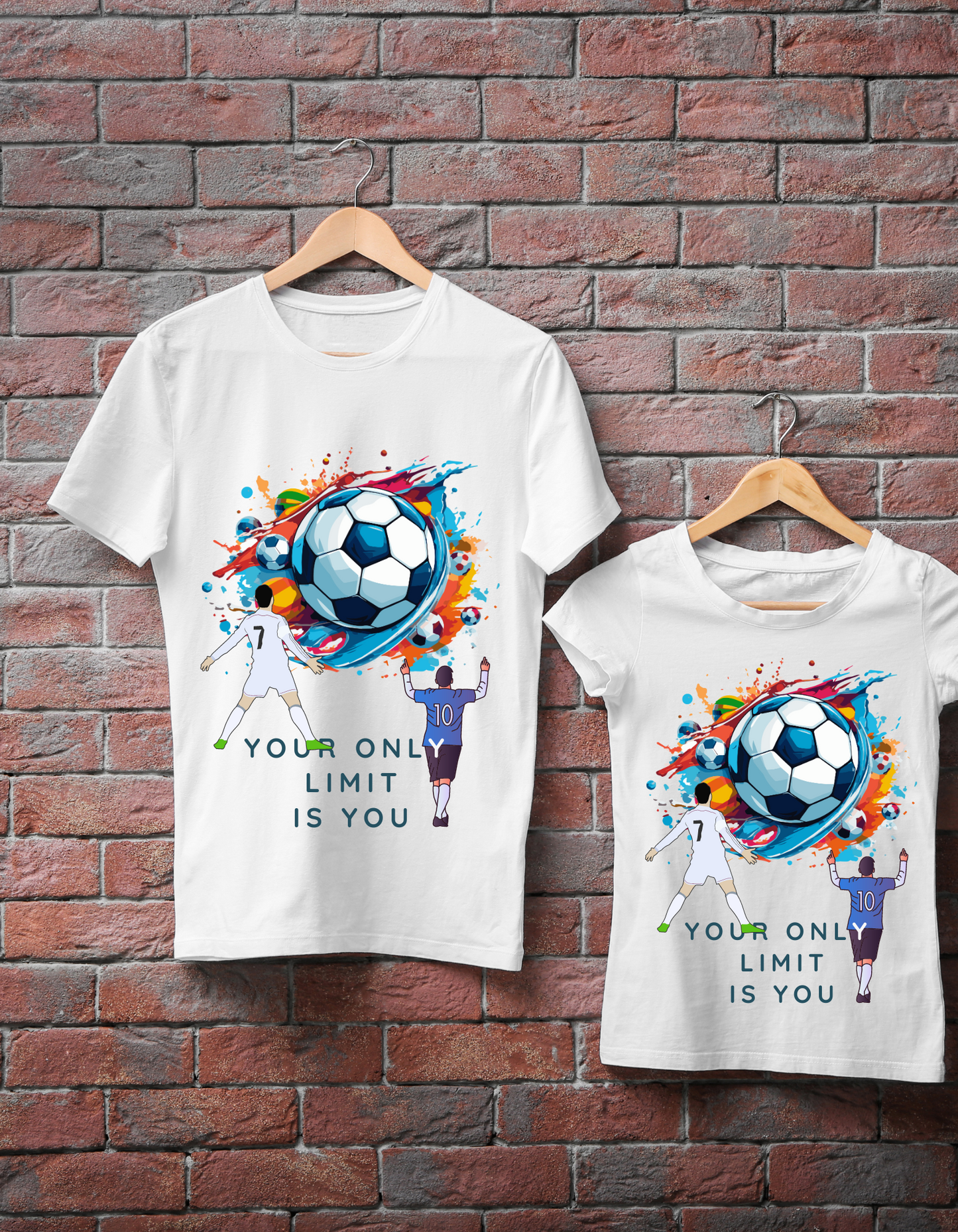 Soccer - Your Only Limit is You - White