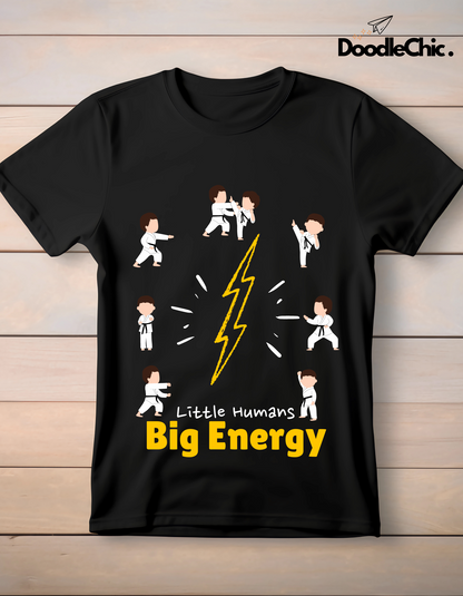Little Humans Big Energy - Black
