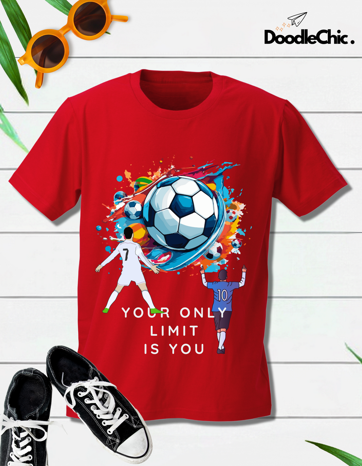 Soccer - Your Only Limit is You - Red