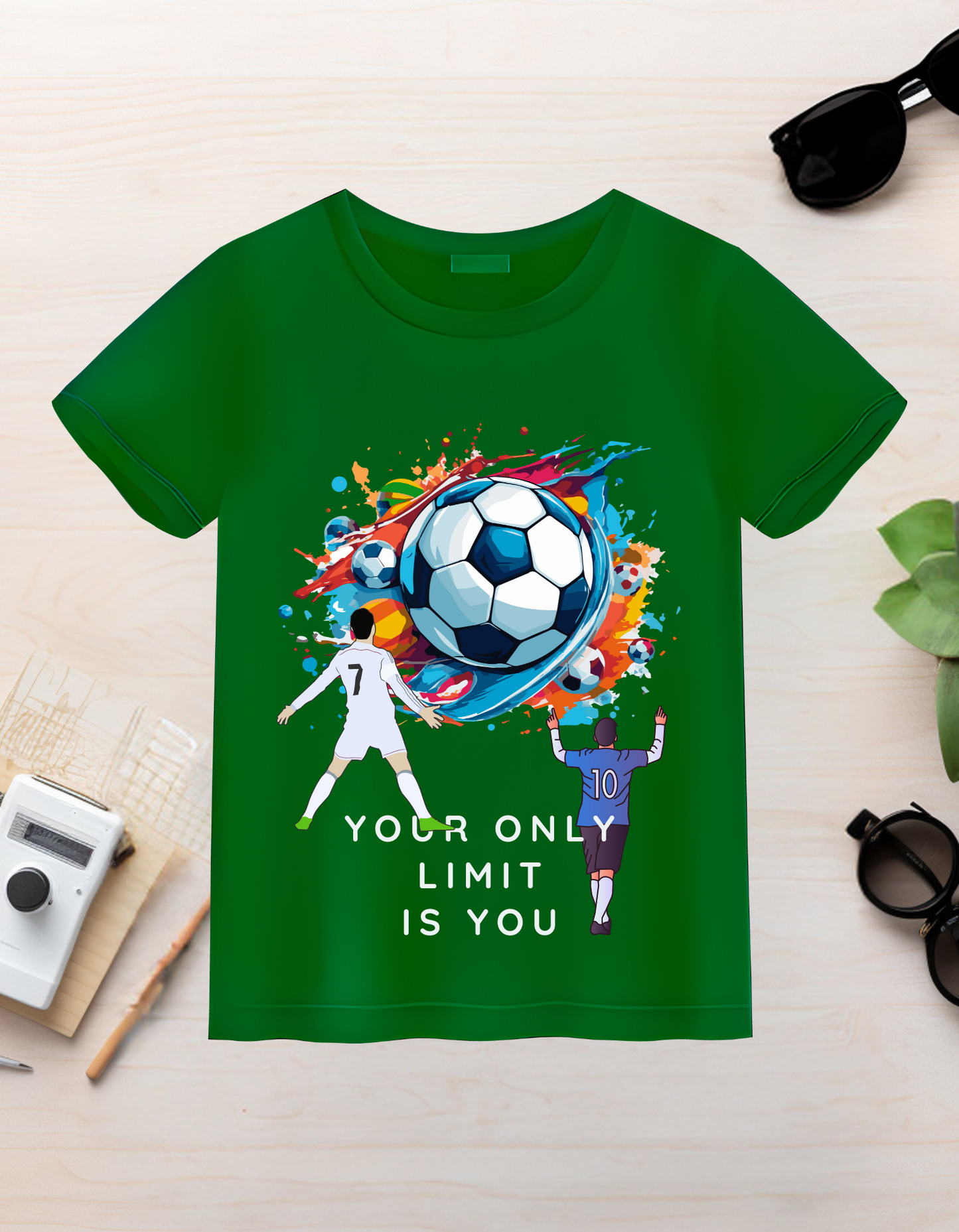 Soccer - Your Only Limit is You - Green