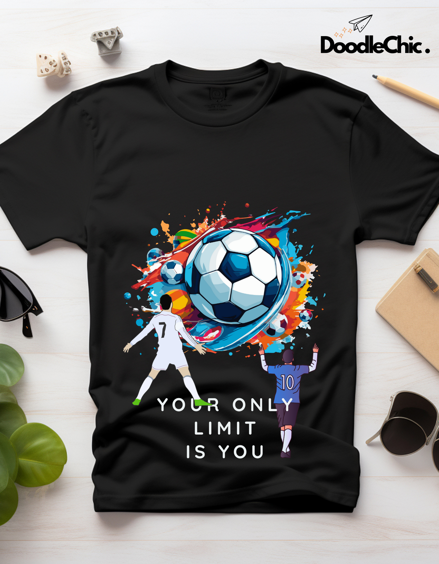 Soccer - Your Only Limit is You - Black