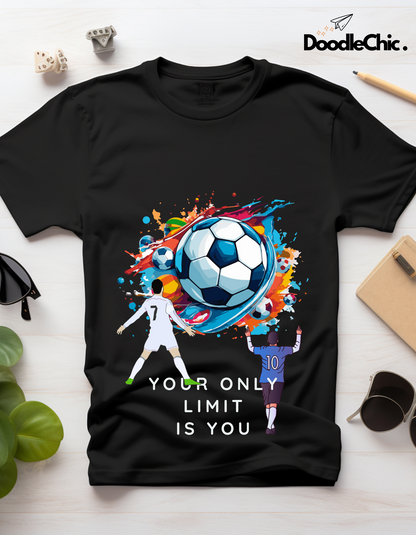 Soccer - Your Only Limit is You - Black