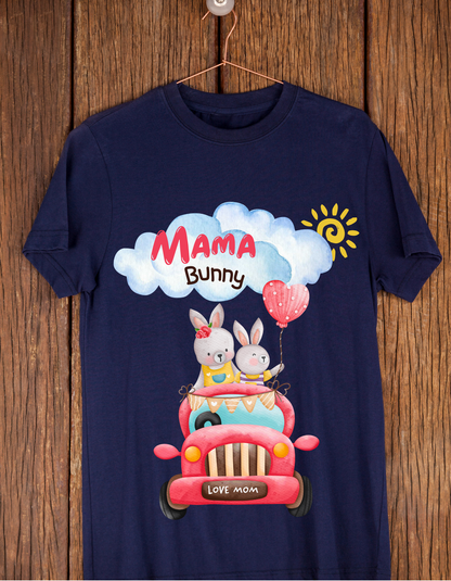 Mama Bunny Love - Navy Blue