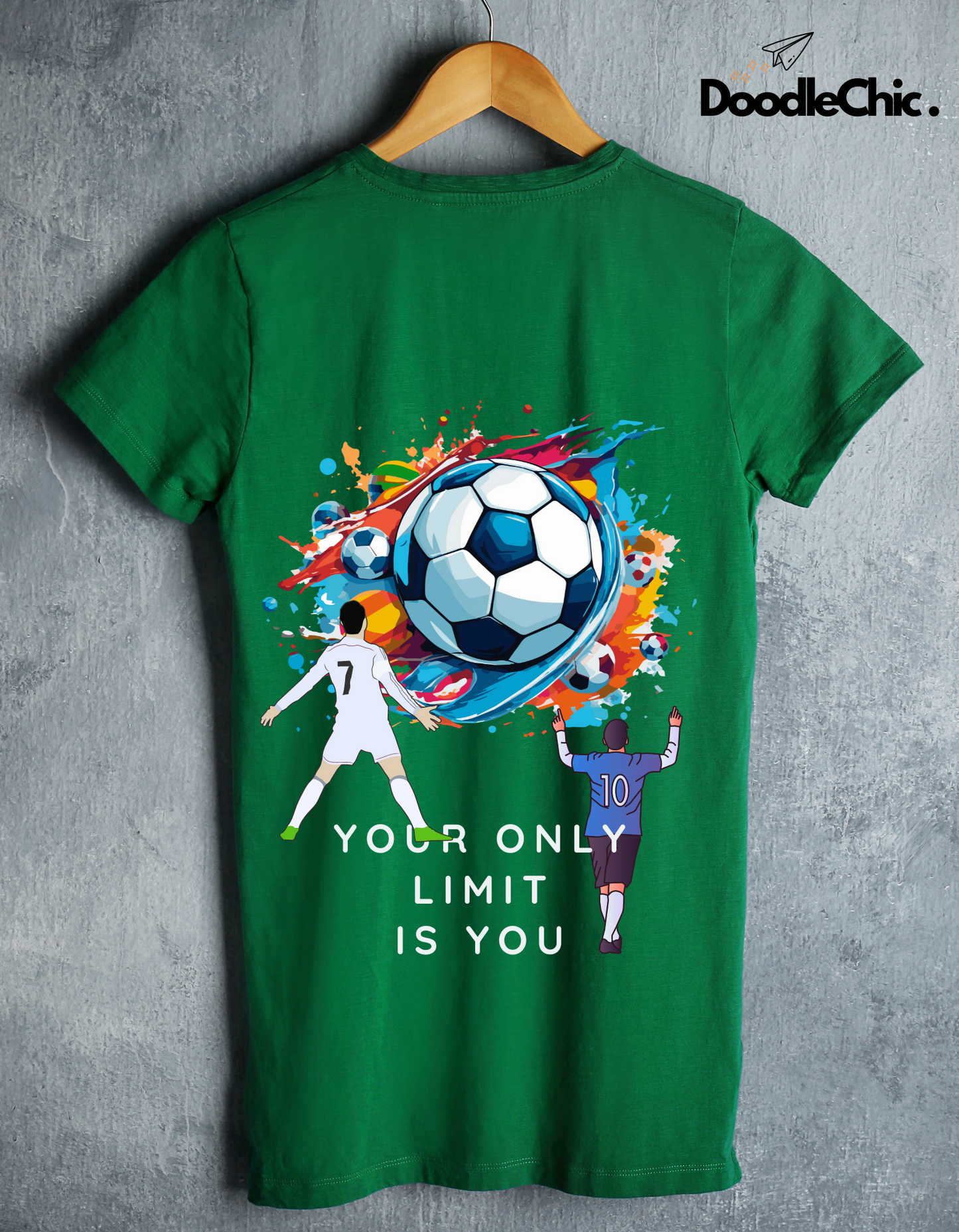 Soccer - Your Only Limit is You - Green