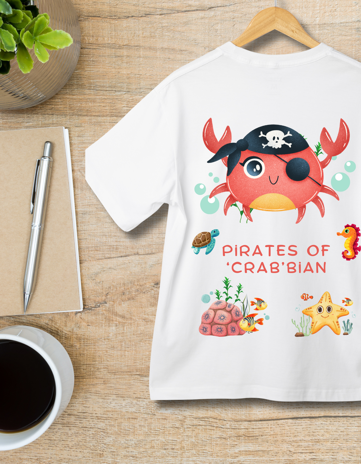 Pirates of 'Crab'bian - White