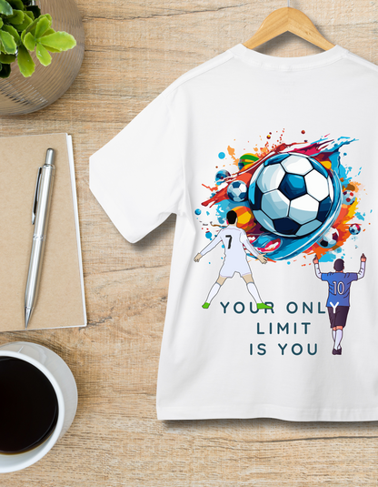 Soccer - Your Only Limit is You - White