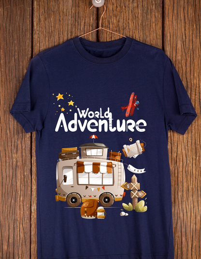 World Adventure - Navy Blue