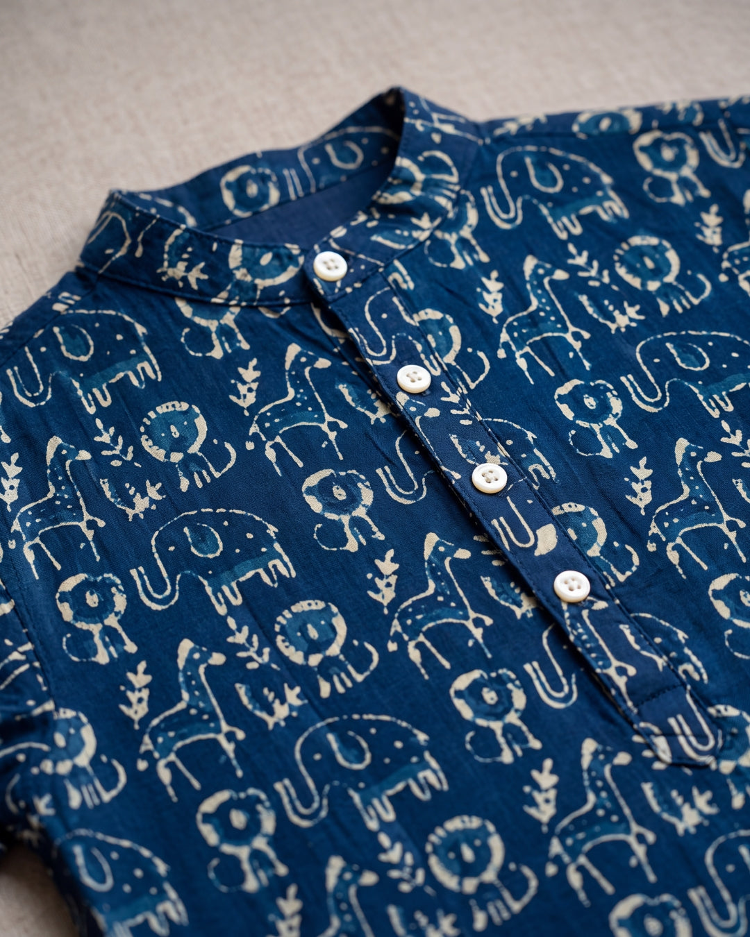 अBIR Neel Van Kahani Long Kurta for Boys