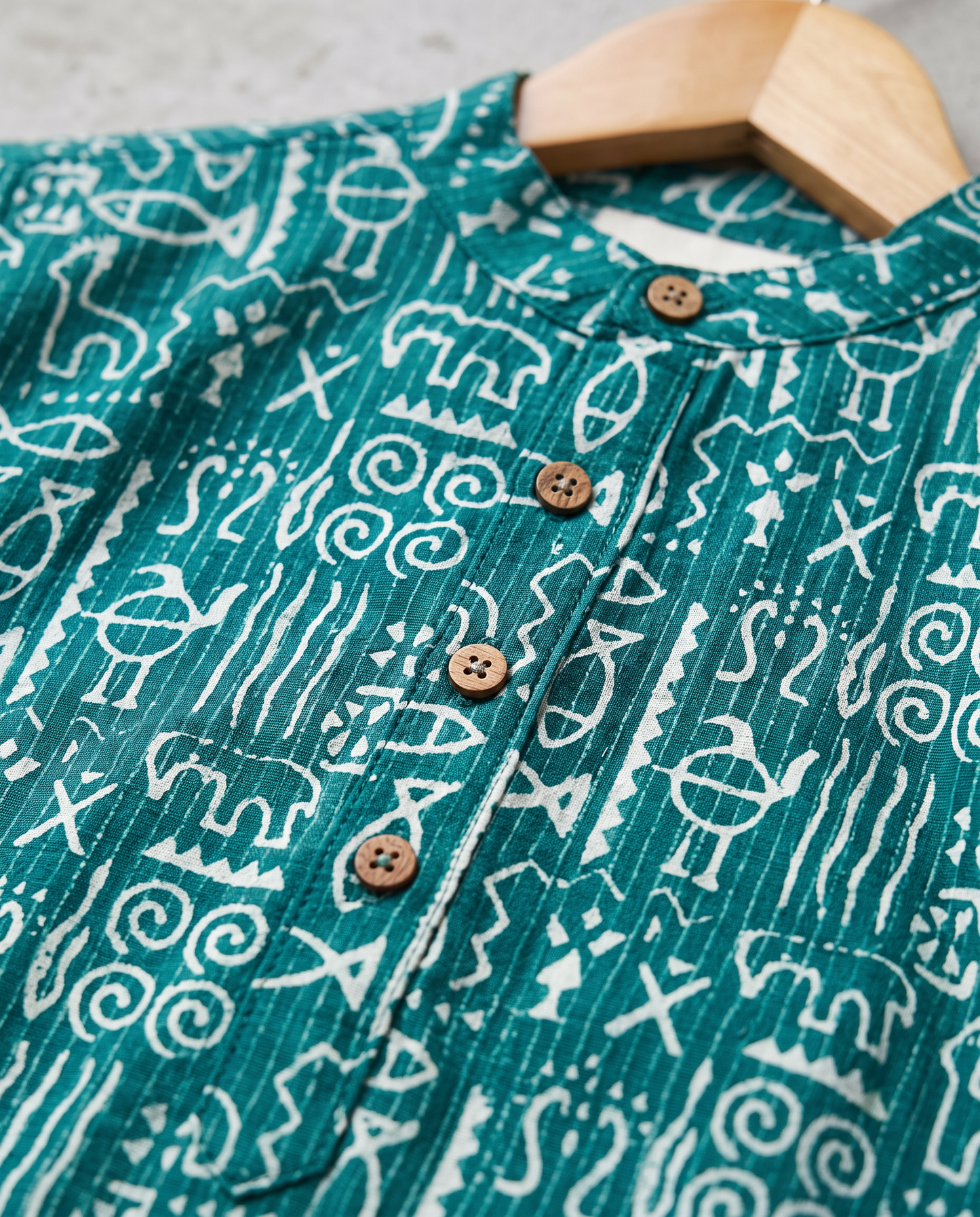 अBIR Hariyali Utsav Long Kurta for Boys