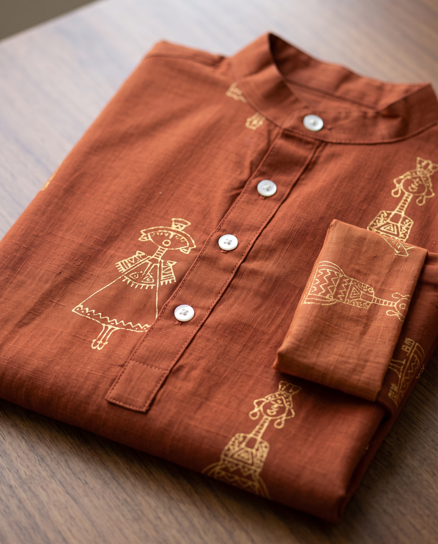 अBIR Maati Kahani Long Kurta for Boys