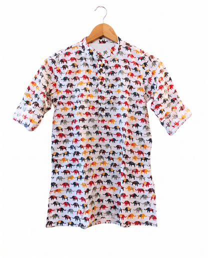 अBIR Gaj Kahani Long Kurta for Boys