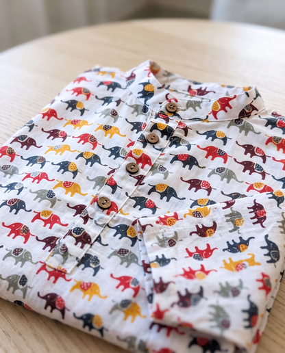 अBIR Gaj Kahani Long Kurta for Boys