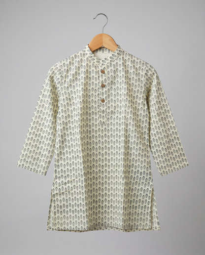 अBIR Hariyali Grove Kurta for Boys