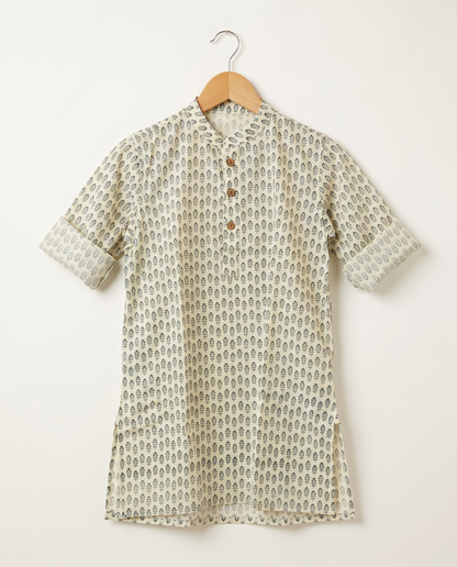 अBIR Hariyali Grove Kurta for Boys